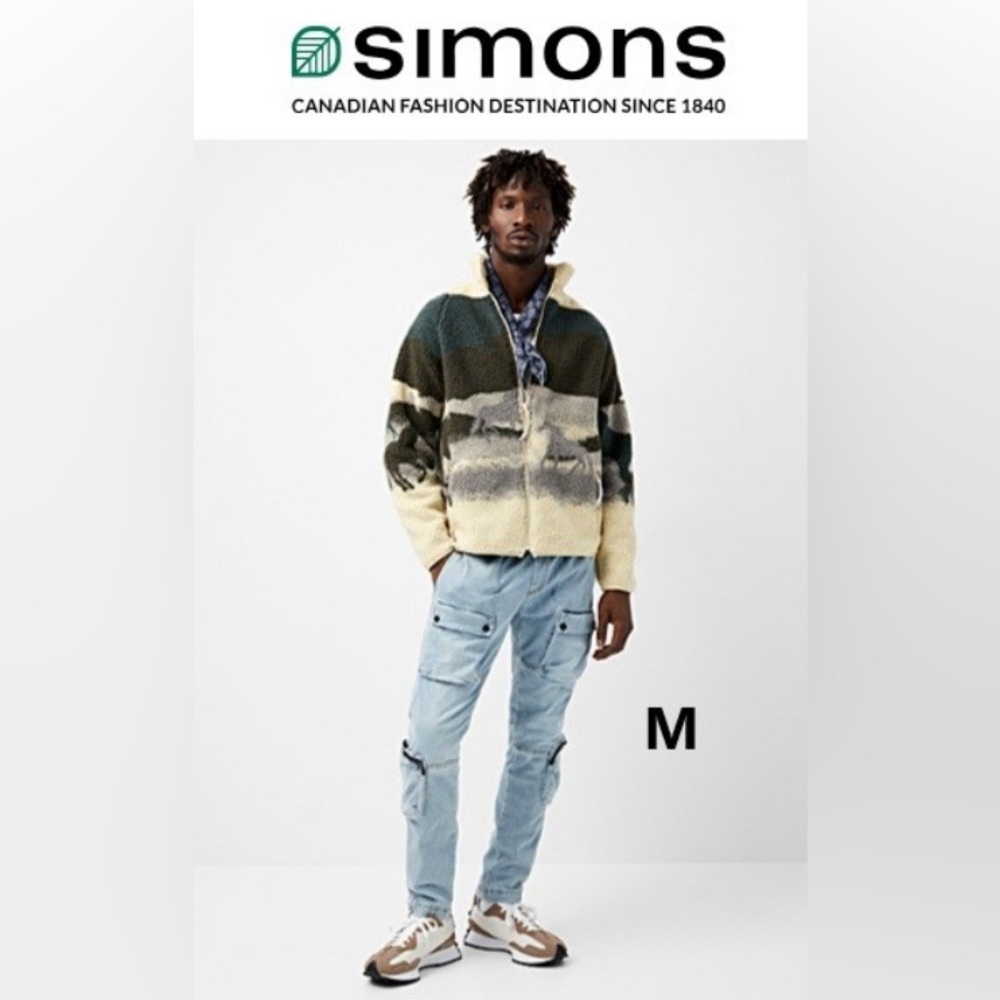 Simons - Men's Kuwalla Light Wash Jean Pant - Blue. Size: M. NWT. (1841)
